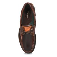 Mens Mako 2-Eye Boat Shoe - Amaretto