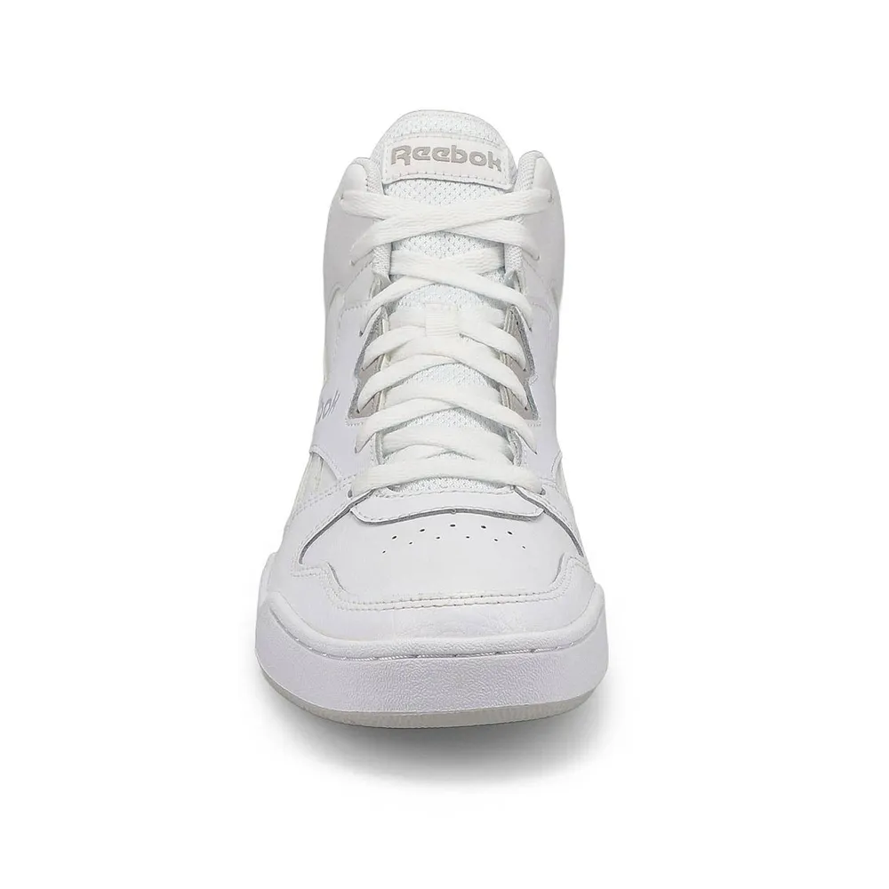 Mens Royal BB4500 Hi Top Sneaker - White/Grey