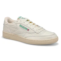 Mens Club C 85 Vintage Co Lace Up Sneaker - Chalk/Green