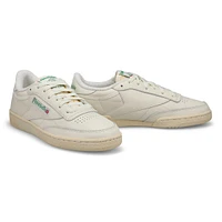 Womens Club C 85 Vintage Co Lace Up Sneaker - Chalk/Green