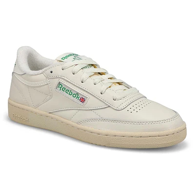 Womens Club C 85 Vintage Co Lace Up Sneaker - Chalk/Green