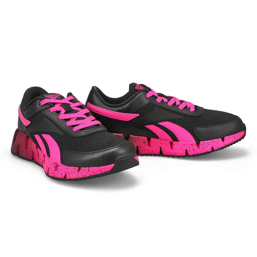 Grls Zig Dynamica 2.0 Sneaker- Pink/Black