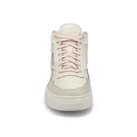 Womens Court Advance Hi Platform Sneaker - Chalk