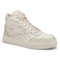 Womens Court Advance Hi Platform Sneaker - Chalk