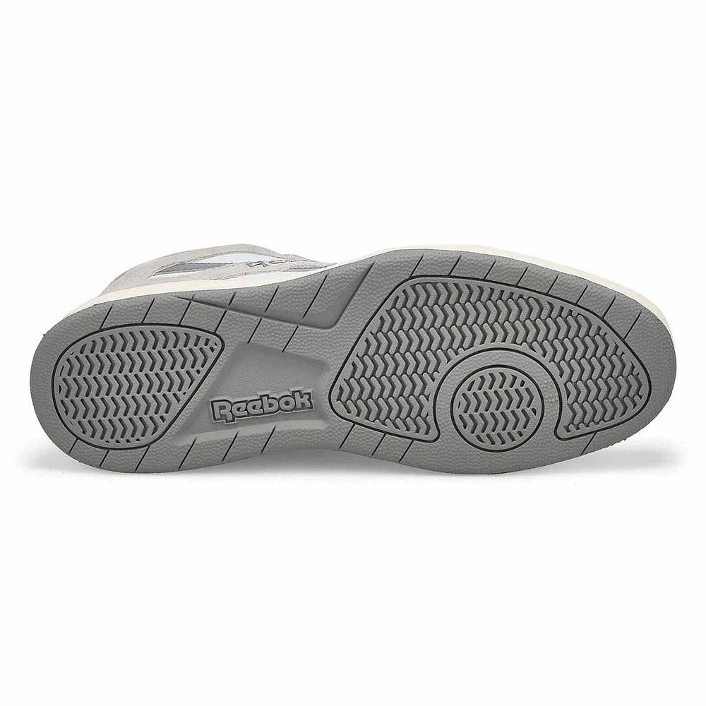 Mens Royal BB4500 H12 Hi Top Sneaker - White/Grey
