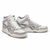 Mens Royal BB4500 H12 Hi Top Sneaker - White/Grey