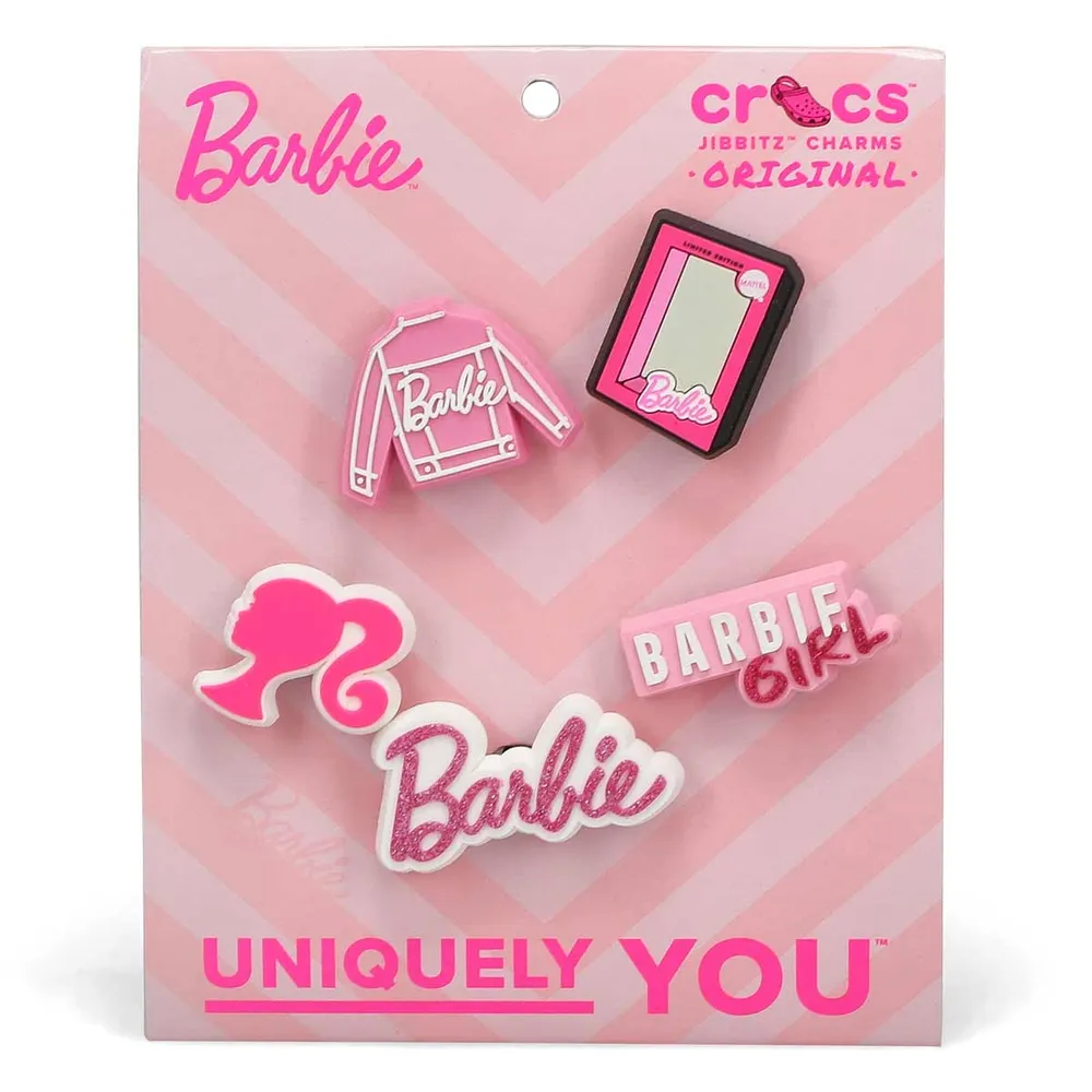 Barbie Jibbitz for Crocs Barbie Girl Princess and the Pauper Pink Charms  Cute Croc Charms 