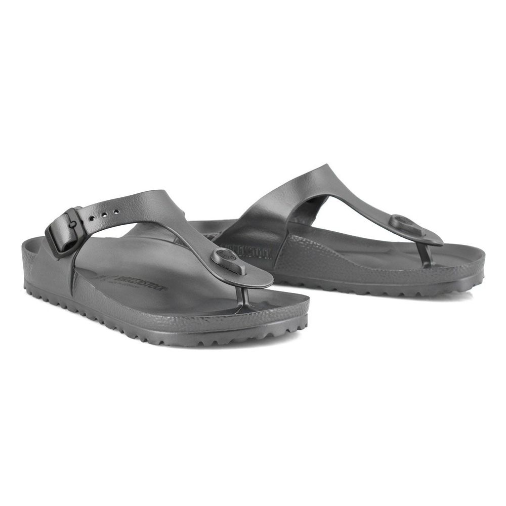 Womens Gizeh EVA Thong Sandal - Metallic Anthracite