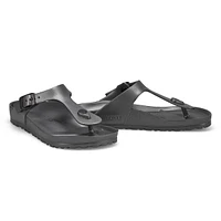 Womens Gizeh EVA Thong Sandal - Metallic Anthracite