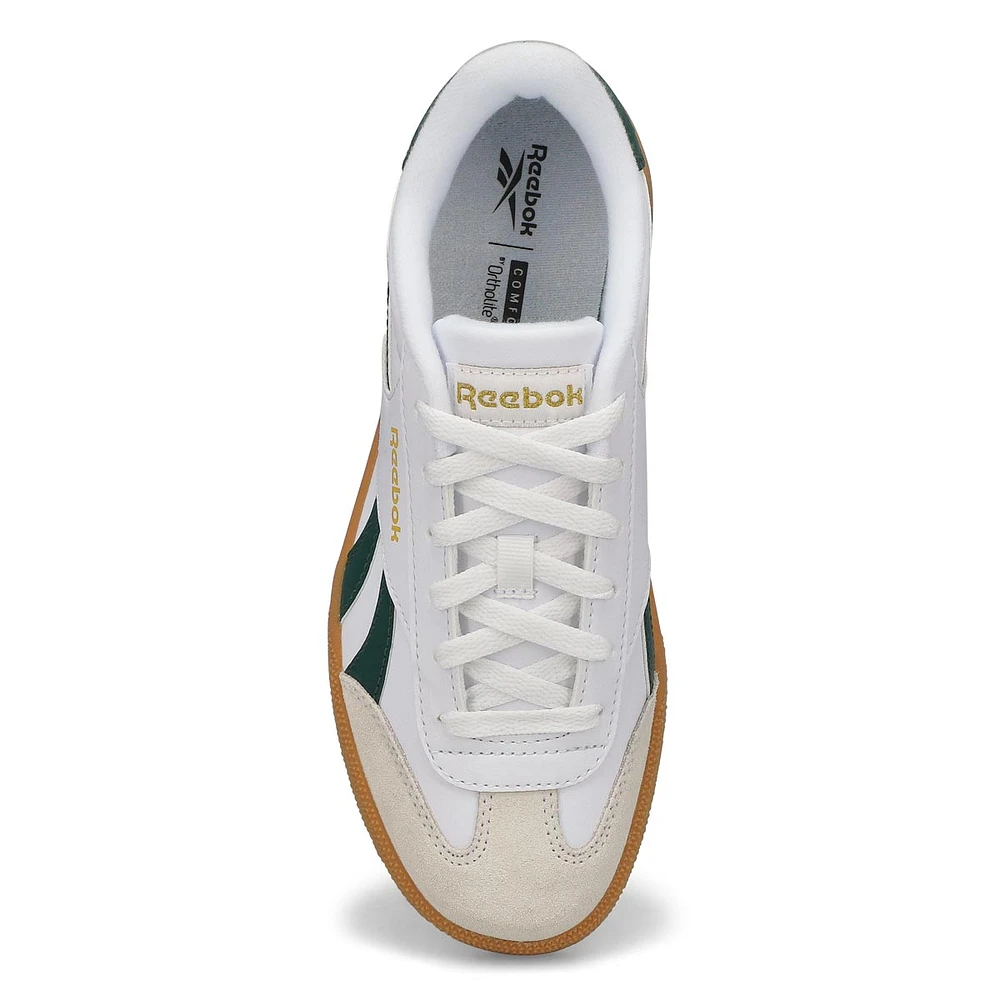 Mens Smash Edge S Sneaker - White/Collegiate Green/Gum