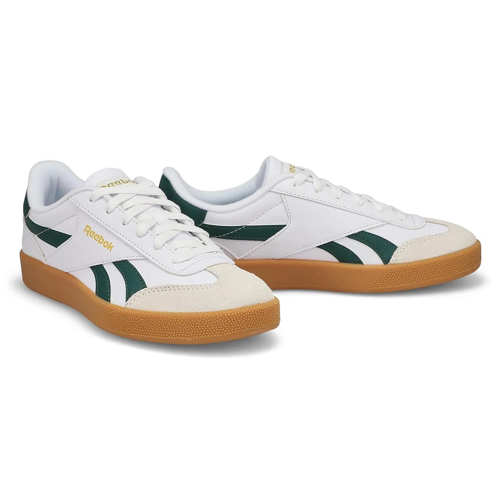 Mens Smash Edge S Sneaker - White/Collegiate Green/Gum