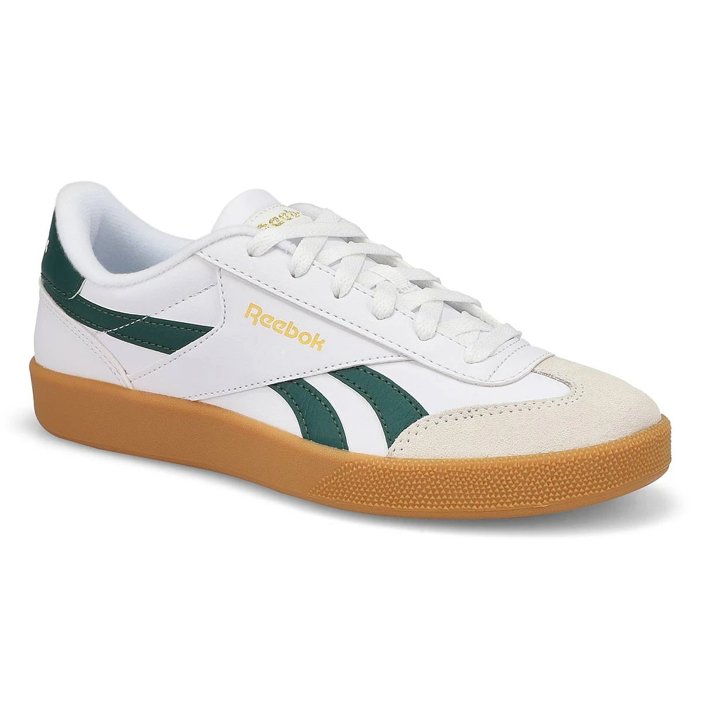 Mens Smash Edge S Sneaker - White/Collegiate Green/Gum