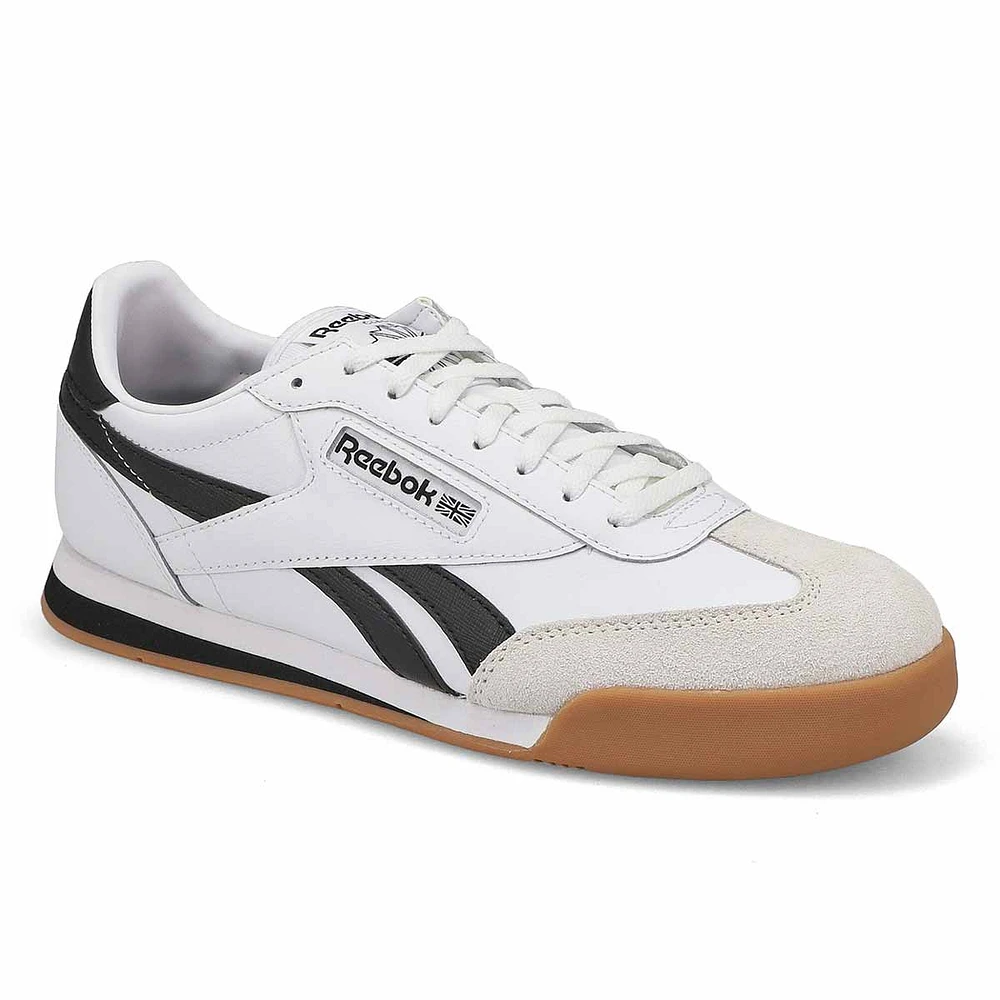 Mens Campio XT Lace Up Sneaker - White/Blk/Gum