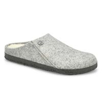 Womens Zermatt Shearling Narrow Slipper - Light Grey