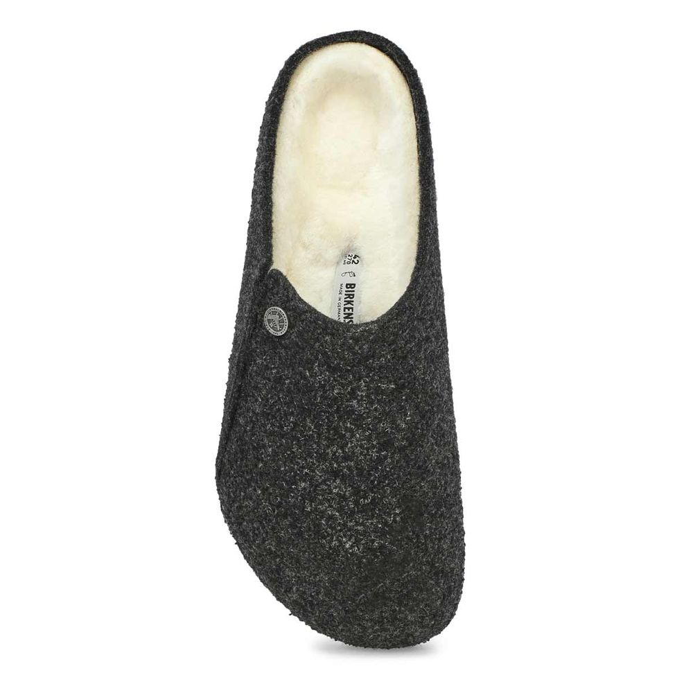 Mens  Zermatt Shearling Slipper - Anthracite