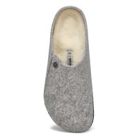 Mens Zermatt Shearling Slipper - Light Grey