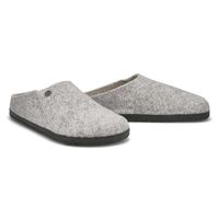 Mens Zermatt Shearling Slipper - Light Grey