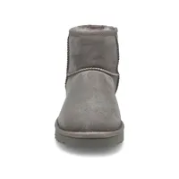 Womens Classic Mini II Boot - Grey