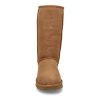Womens CLASSIC TALL II chestnut sheepskin boots