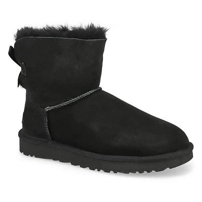 Womens Mini Bailey Bow II Boot - Black