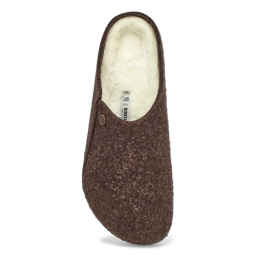 Mens Zermett Shearling Slipper - Mocha