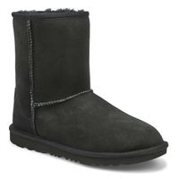 Girls Classic II Sheepskin Boot - Black