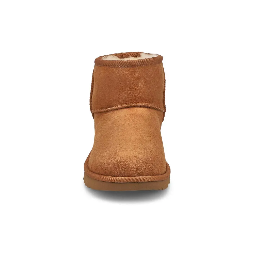 Girls Classic Mini II Sheepskin Boot - Chestnut