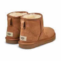 Girls Classic Mini II Sheepskin Boot - Chestnut