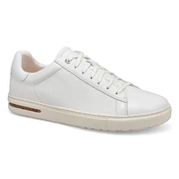 Mens Bend Lace Up Sneaker - White