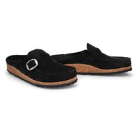 Womens Buckley Casual Narrow Clog - Black