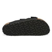 Womens Arizona Vegan Narrow Sandal - Black