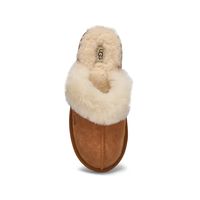 Girls Cozy II Sheepskin Slipper - Chestnut