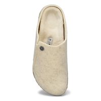 Womens  Zermatt Shearling Narrow Slipper - Ecru