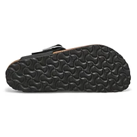 Womens Gizeh Big Buckle Thong Sandal - Black