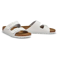 Womens Arizona Soft Footbed Narrow Sandal - White