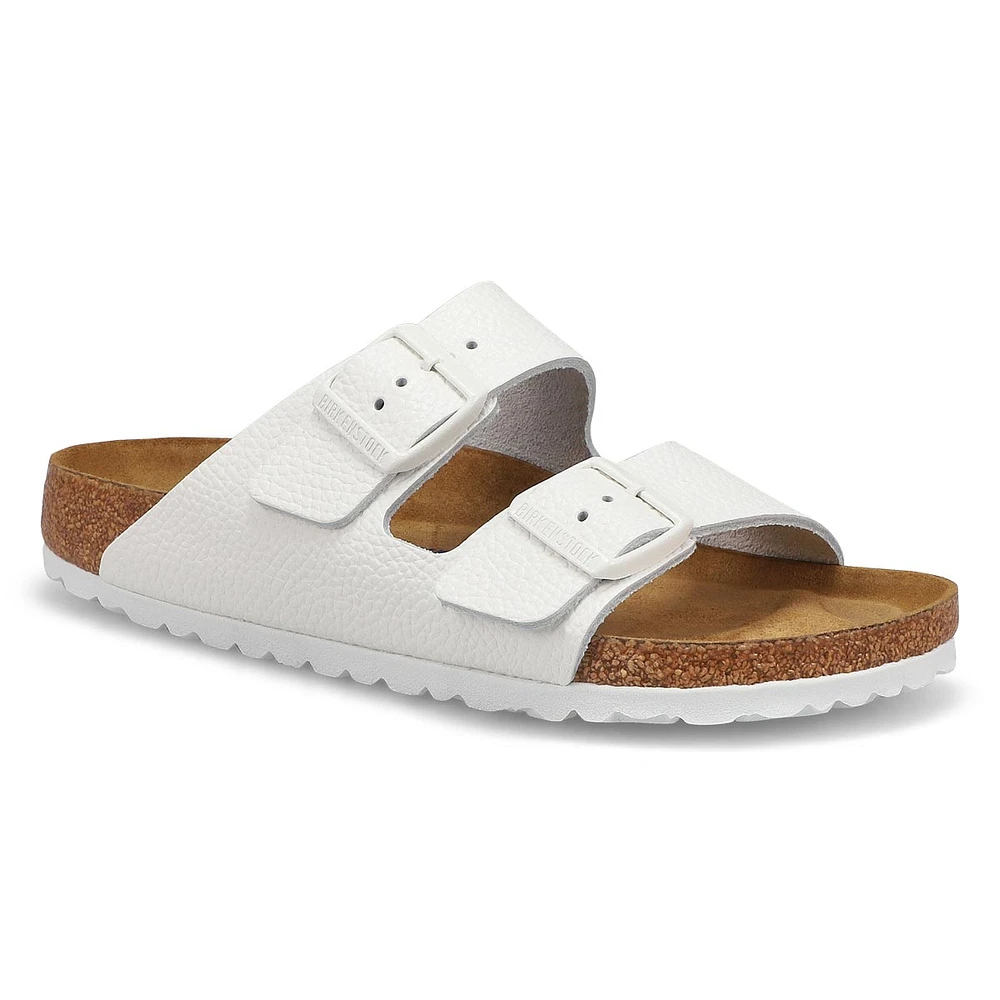 Womens Arizona Soft Footbed Narrow Sandal - White