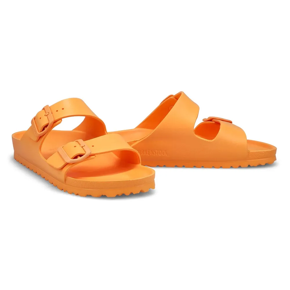 Womens Arizona EVA Narrow Sandal - Papaya