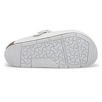 Womens Boston Pro Slip On Clog - White