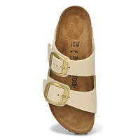 Womens Arizona Big Buckle Narrow 2-Strap Sandal - Ecru