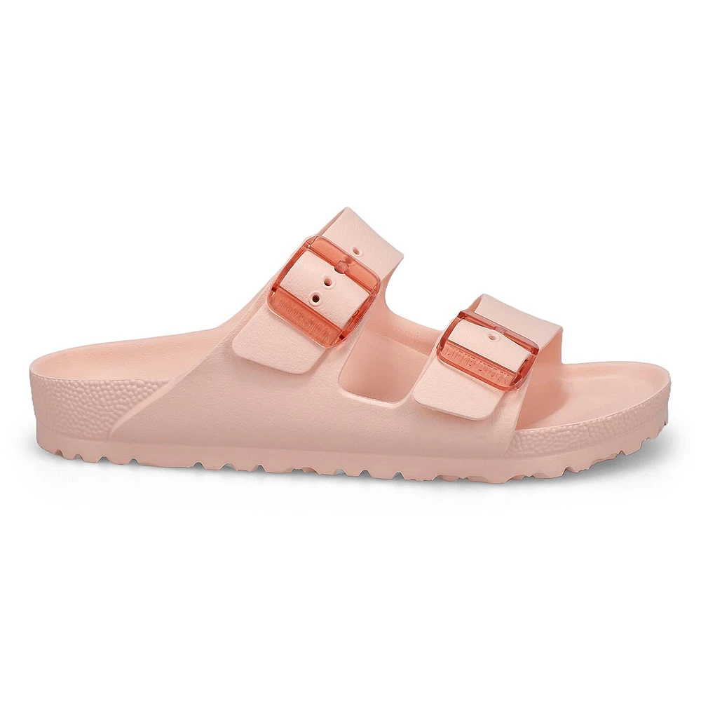 Womens Arizona Stealth Buckle EVA 2 Strap Narrow Sandal - Light Rose