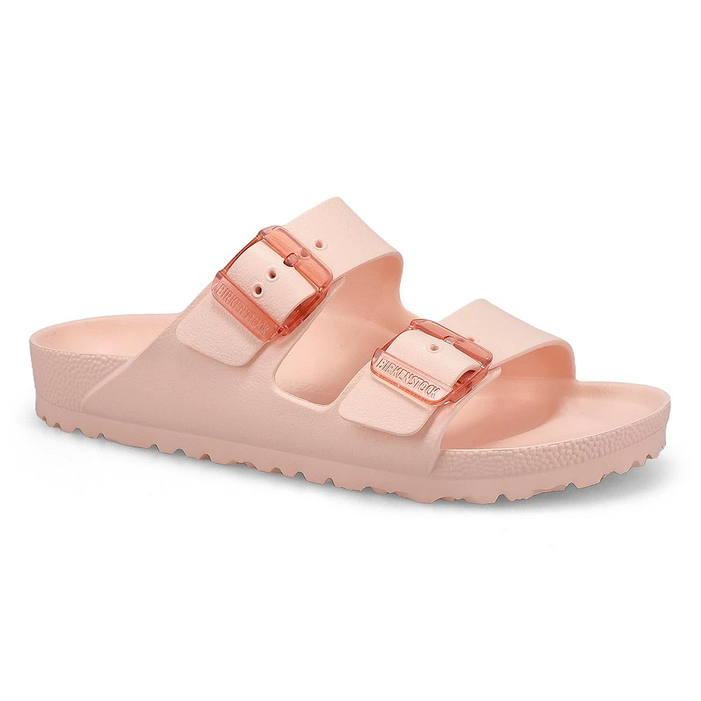 Womens Arizona Stealth Buckle EVA 2 Strap Narrow Sandal - Light Rose