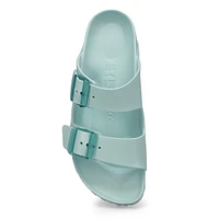 Womens Arizona Stealth Buckle EVA 2 Strap Narrow Sandal - Surf Green