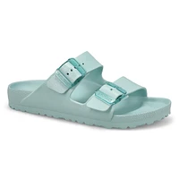 Womens Arizona Stealth Buckle EVA 2 Strap Narrow Sandal - Surf Green