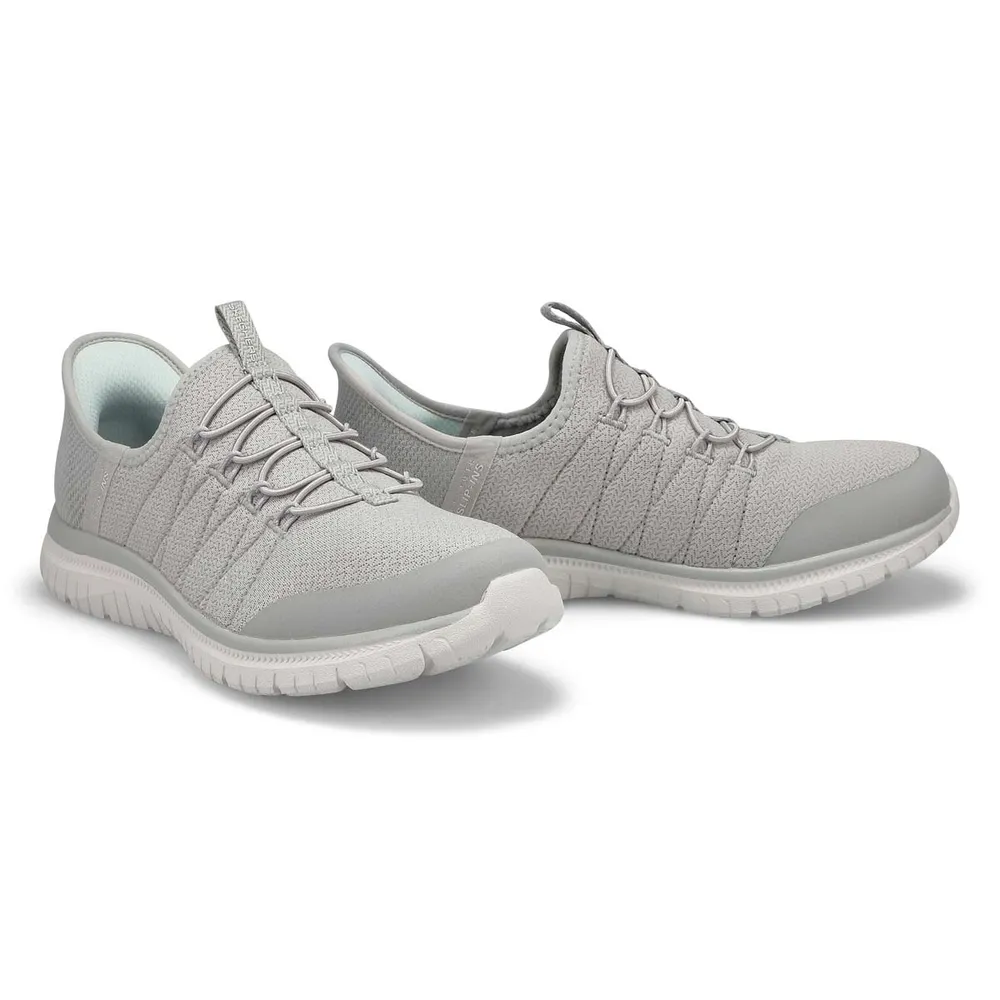 Womens  Virtue Glow Slip-Ins Sneaker - Grey