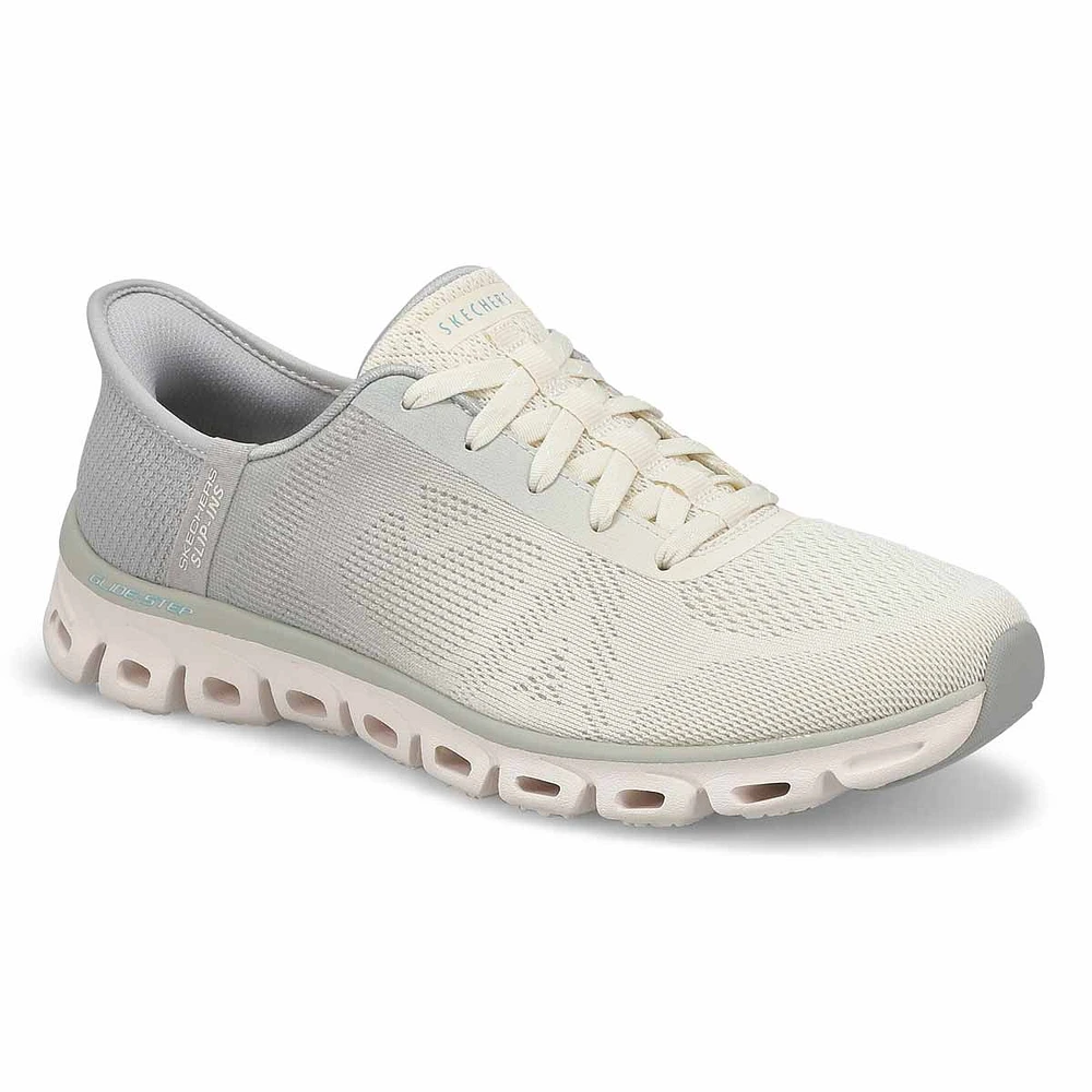 Womens Glide Step Excite Slip-Ins Sneaker - Grey