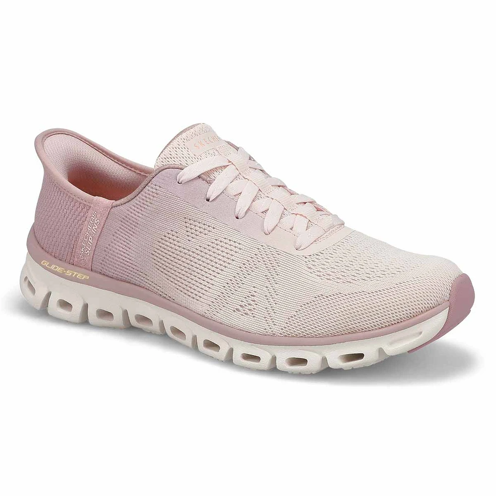 Womens Glide Step Excite Slip-Ins Sneaker - Mauve