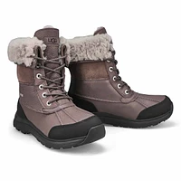 Womens Adirondack III Waterproof Winter Boot - Thunder Cloud