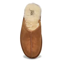 Mens Scuff Sheepskin Slipper - Chestnut