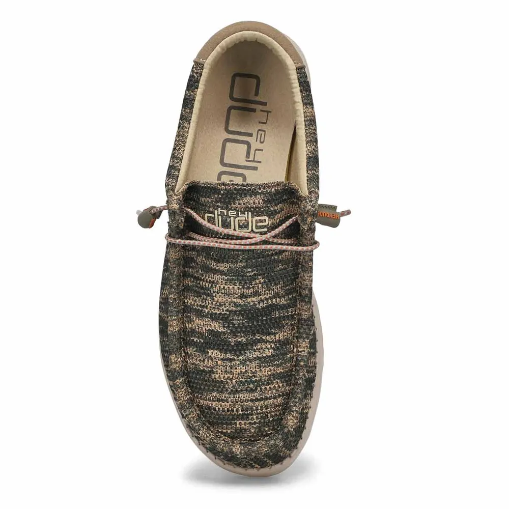 Hey Dude Wally Sox Jungle - Camo