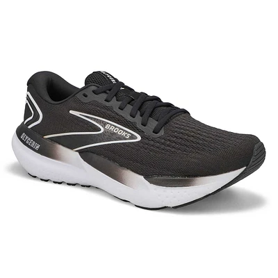 Mens Glycerin 21 Lace Up Performance Sneaker - Black/Grey/White